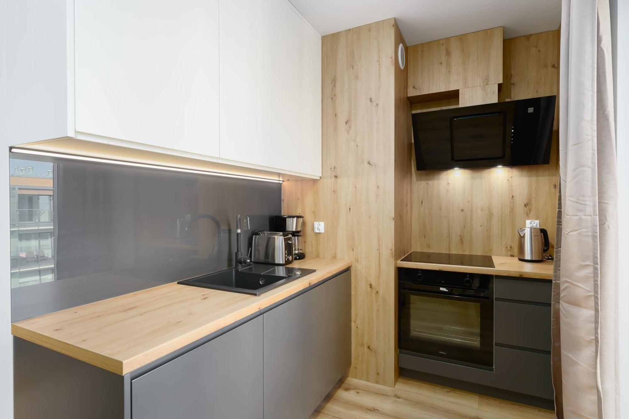 Apartament Morski Navigator By Holidaysun Kołobrzeg Kültér fotó